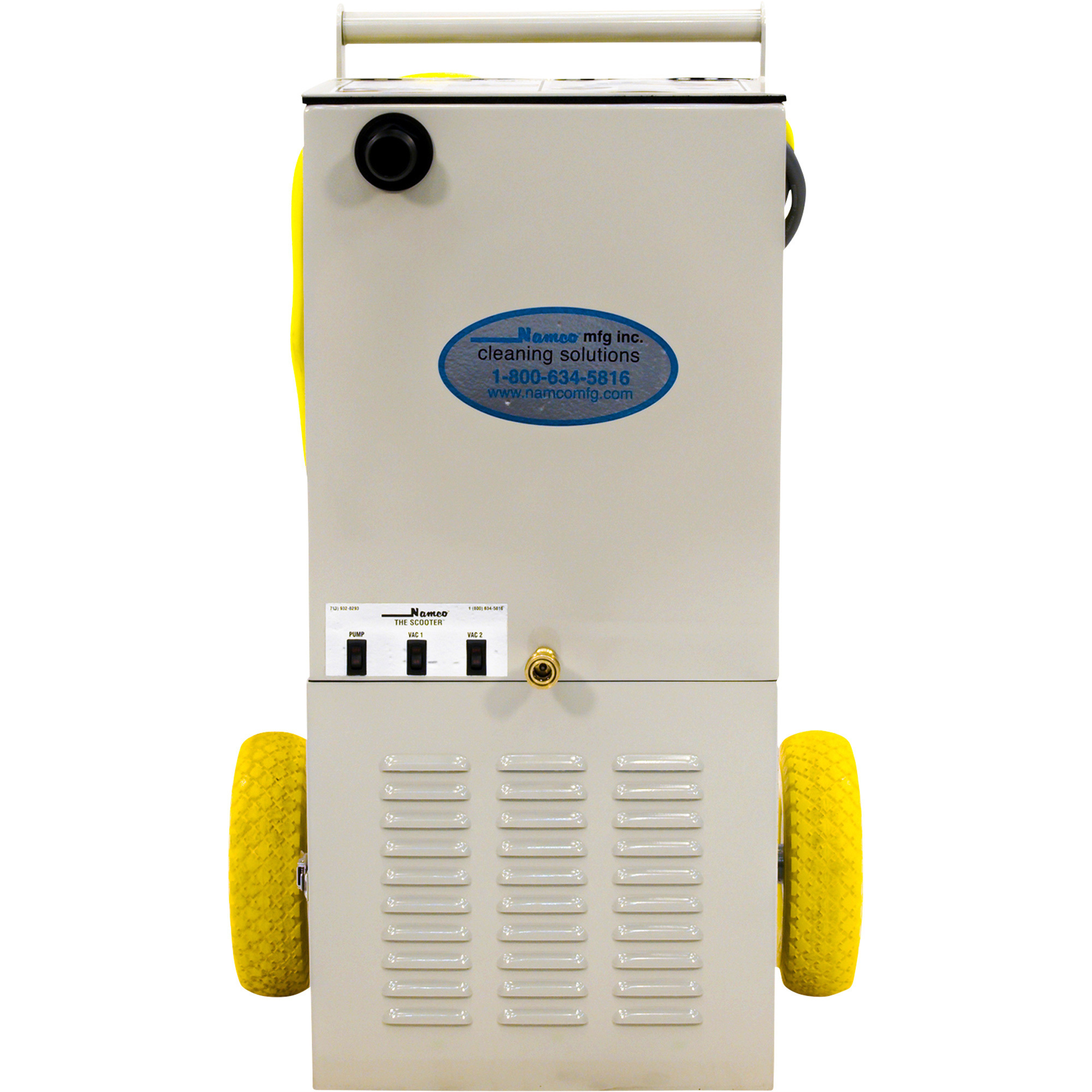 Namco Scooter Jr. Carpet Cleaner, 100 PSI, 12-Gallon Capacity